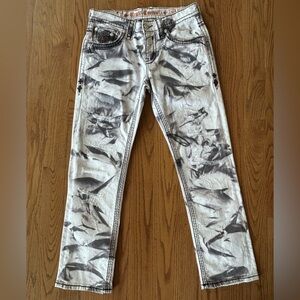 Men's Rock Revival Jeans Like New
